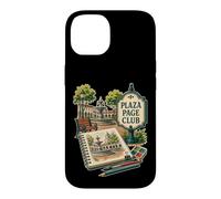 Custodia per iPhone 14 PLAZA PAGE CLUB Quaderno Piazza Matita