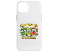 Custodia per iPhone 14 Plus 19 ° problema buche, Fairway a Bar Golf Cart Beer Crew Indietro 9