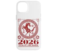 Custodia per iPhone 14 Plus 2026 Lunar New Year Fire Horse