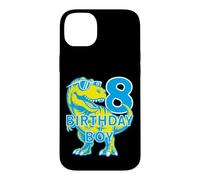 Custodia per iPhone 14 Plus 8 ANNI DINO COMPLEANNO BIMBO DINOSAURIER 8° COMPLEANNO
