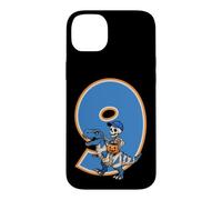 Custodia per iPhone 14 Plus 9 ANNI DINO HALLOWEEN DINOSAURIER 9° COMPLEANNO
