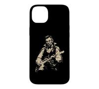 Custodia per iPhone 14 Plus Abraham Lincoln Vampire Suonare Chitarra Alt Goth Music Band