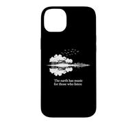 Custodia per iPhone 14 Plus Acoustic Guitar Earth Has Music For Those Who Listen