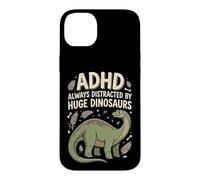 Custodia per iPhone 14 Plus ADHD Always Distracted By Huge Dinosaurs