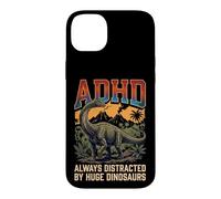 Custodia per iPhone 14 Plus ADHD Always Distracted By Huge Dinosaurs