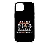 Custodia per iPhone 14 Plus ADHD It's Not Disability It's A Different Ability Skeleton