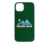 Custodia per iPhone 14 Plus Adventure Ready Scouting America Outdoor Mountains Hiking
