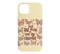 Custodia per iPhone 14 Plus Affronta il Rischio o Perdi l'Occasione - Arte Motivazionale