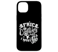 Custodia per iPhone 14 Plus Africa Calling e io dobbiamo andare Continente