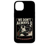 Custodia per iPhone 14 Plus Agility Dog Joke We Don't Always Q Funny Handler Dicendo