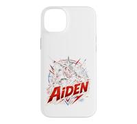 Custodia per iPhone 14 Plus Aiden Spider Nome Aracnid Azione Fumetti Supereroe Aiden