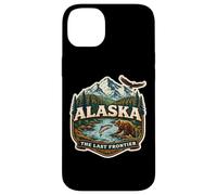 Custodia per iPhone 14 Plus Alaska The Last Frontier Souvenir Memorabilia Orgoglioso Alaska