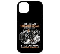 Custodia per iPhone 14 Plus All Men Created Equal Best Go Skiing in Their Seventies