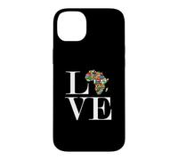 Custodia per iPhone 14 Plus Ama l'Africa