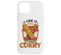 Custodia per iPhone 14 Plus Amante dei cani di mais Mi piace quando sei banale