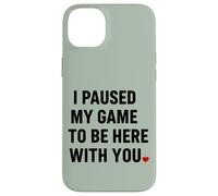 Custodia per iPhone 14 Plus Amare Gaming Gamer Coppia Dichiarazione San Valentino