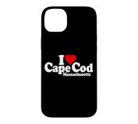 Custodia per iPhone 14 Plus Amo il cuore Cape Cod Massachusetts