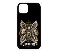 Custodia per iPhone 14 Plus Angelo Biblico Cherubino Ezechiele Quattro Volti Arte