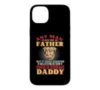 Custodia per iPhone 14 Plus Any Man Can Be A Father Dogue de Bordeaux Daddy Dog Lover