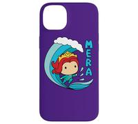 Custodia per iPhone 14 Plus Aquaman Movie Chibi Mera and Mermaid Wave