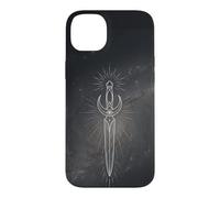 Custodia per iPhone 14 Plus Arte estetica del pugnale mistico Design spirituale