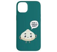 Custodia per iPhone 14 Plus Asia Cinese Watcha Parlando Bao A proposito di Siopao Dimsum Food Pun