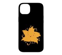 Custodia per iPhone 14 Plus Autumn Maple Leaf gode di un biscotto