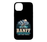 Custodia per iPhone 14 Plus Avventura nella fauna selvatica di Banff, Alberta Lakes Peaks