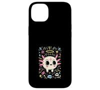 Custodia per iPhone 14 Plus Axolotl Teschio Kawaii Arte Gotica Pastello