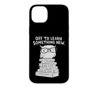 Custodia per iPhone 14 Plus Back to School Wise Owl Learning Student