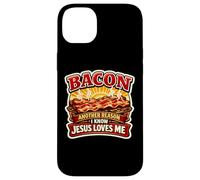 Custodia per iPhone 14 Plus Bacon Un altro motivo per cui so che Gesù mi ama Christian Keto