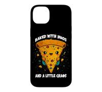 Custodia per iPhone 14 Plus Baked with hugs and a little chaos. Cute Pizza