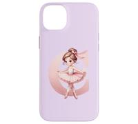 Custodia per iPhone 14 Plus Ballerina Ragazza Danza Nome Prima Lettera C Ragazza Tutu Ballet