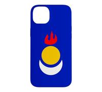 Custodia per iPhone 14 Plus Bandiera dell'indipendenza della Mongolia Interna Genocidio culturale del PCC della Cina