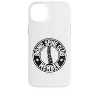 Custodia per iPhone 14 Plus Barzellette dei membri del Bionic Spine Club Divertente recupero di chirurgia alla schiena