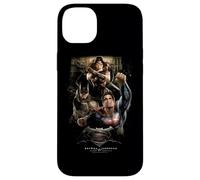 Custodia per iPhone 14 Plus Batman v Superman Three in Action