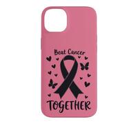 Custodia per iPhone 14 Plus Battere il cancro insieme Cancro Sostenere la consapevolezza