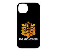 Custodia per iPhone 14 Plus Beekeeper Apiary Honeycomb Hive Mind Activated