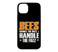 Custodia per iPhone 14 Plus BEES HANDLE THE BUZZ I HANDLE THE FUZZ