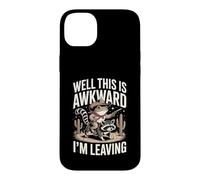 Custodia per iPhone 14 Plus Beh, questo è imbarazzante, lascio Frog Raccoon