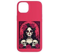 Custodia per iPhone 14 Plus Bella E Cerimoniale Vivente Calavera