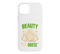 Custodia per iPhone 14 Plus Bellezza E Obeso Chonky Cat Funny Meme