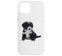 Custodia per iPhone 14 Plus Bernedoodle Dog Mini Bernedoodle Super Cute Canine