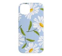Custodia per iPhone 14 Plus Bianco Daisy Floral Pattern Primavera Fiore Giardino