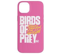 Custodia per iPhone 14 Plus Birds of Prey White and Yellow Logo
