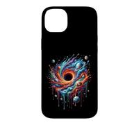 Custodia per iPhone 14 Plus Black Hole Physics Color Burst Space Lovers Astrophysicist