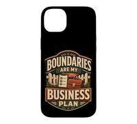 Custodia per iPhone 14 Plus Boundaries Are My Business Plan Umorismo limiti