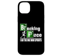 Custodia per iPhone 14 Plus Breaking Space Running Funny Runner