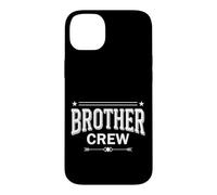 Custodia per iPhone 14 Plus Brother Crew Matching Family Group Siblings Squad Team