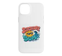 Custodia per iPhone 14 Plus Bum di compleanno | Retro Groovy Sun Ocean Beach Estate